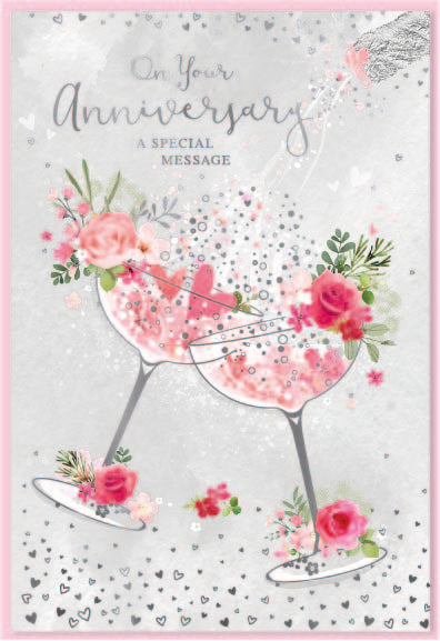 6pk Cards C50 Your Anniversary - Tiger Feet Ireland