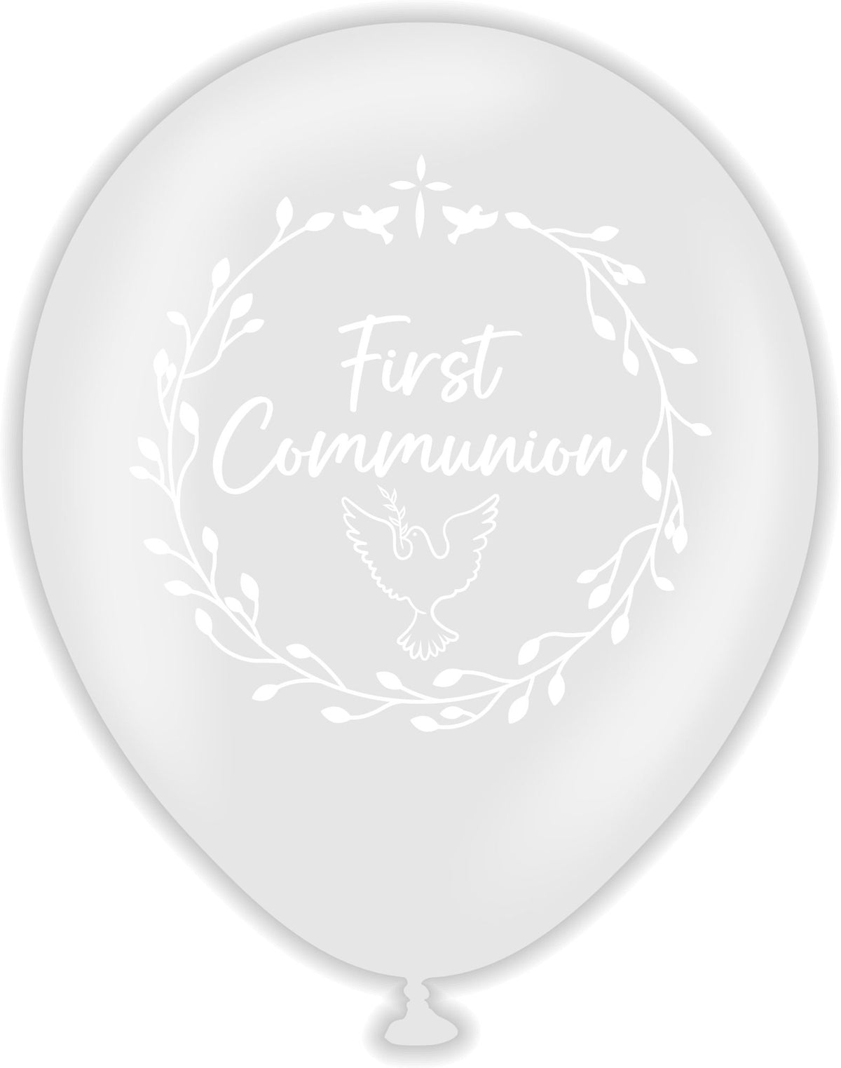 25ct Latex Blln First Communion Birds - Tiger Feet Ireland