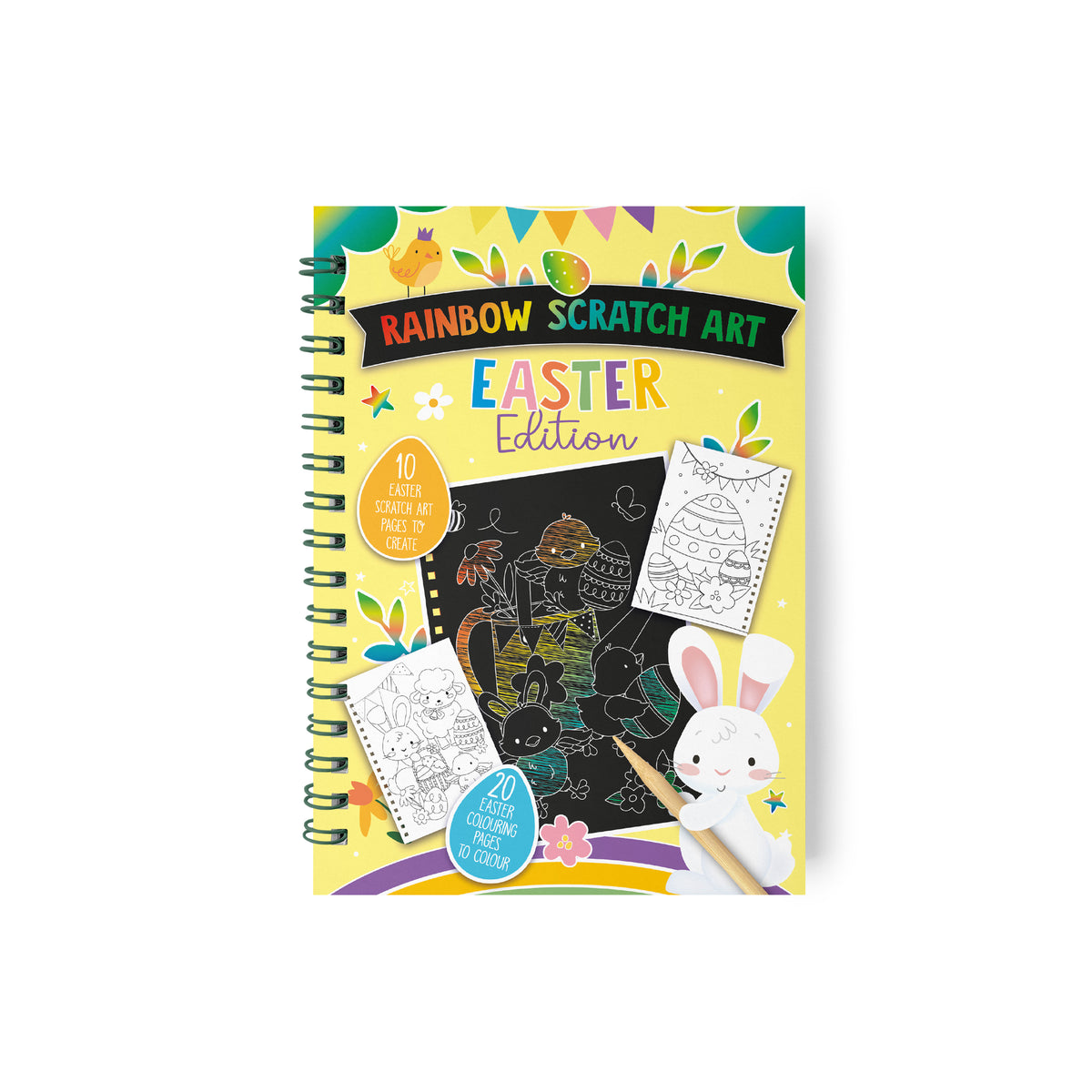 Scratch Art Book Easter - Tiger Feet Ireland