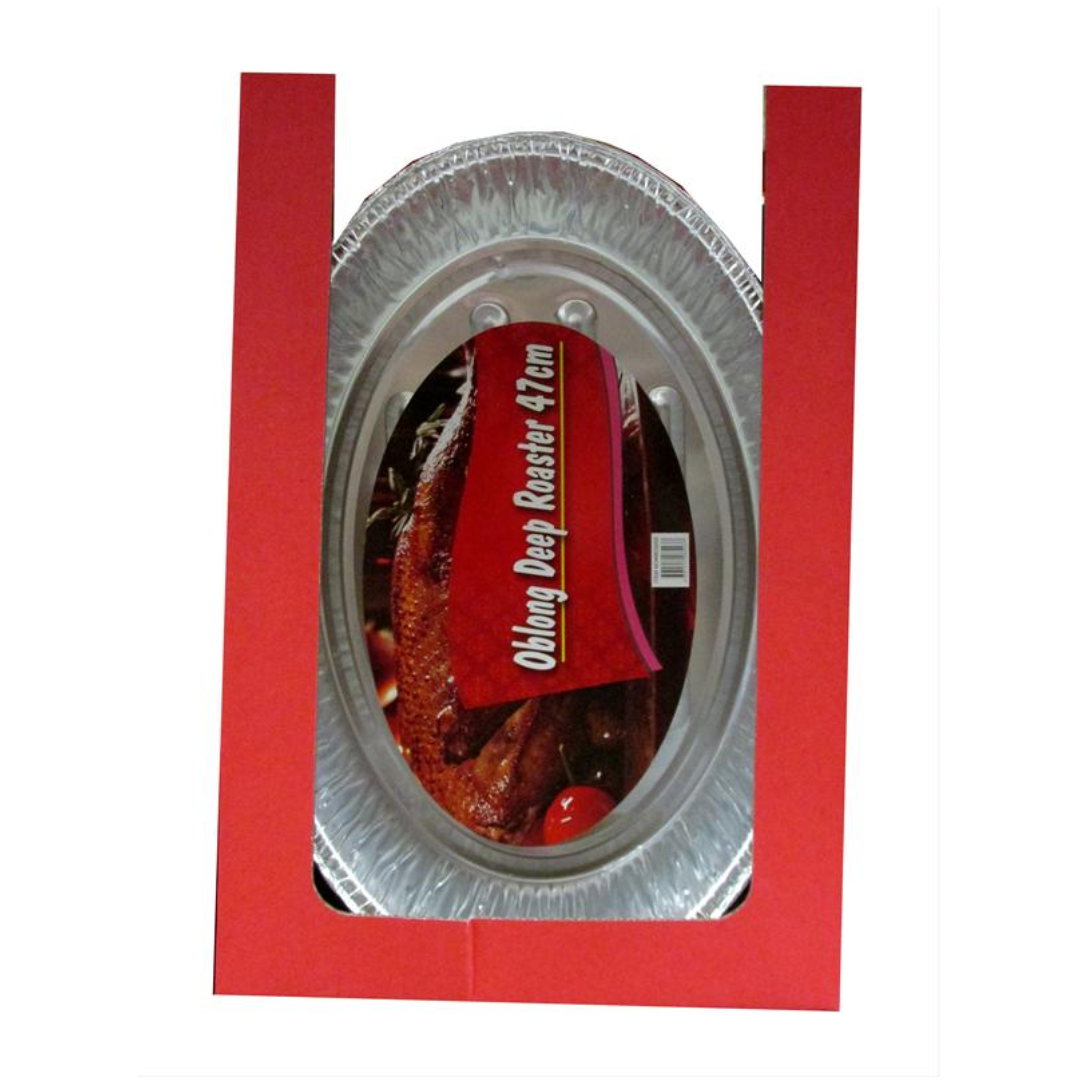 Foil X-Large Oval Deep Roaster 47cm - Tiger Feet Ireland