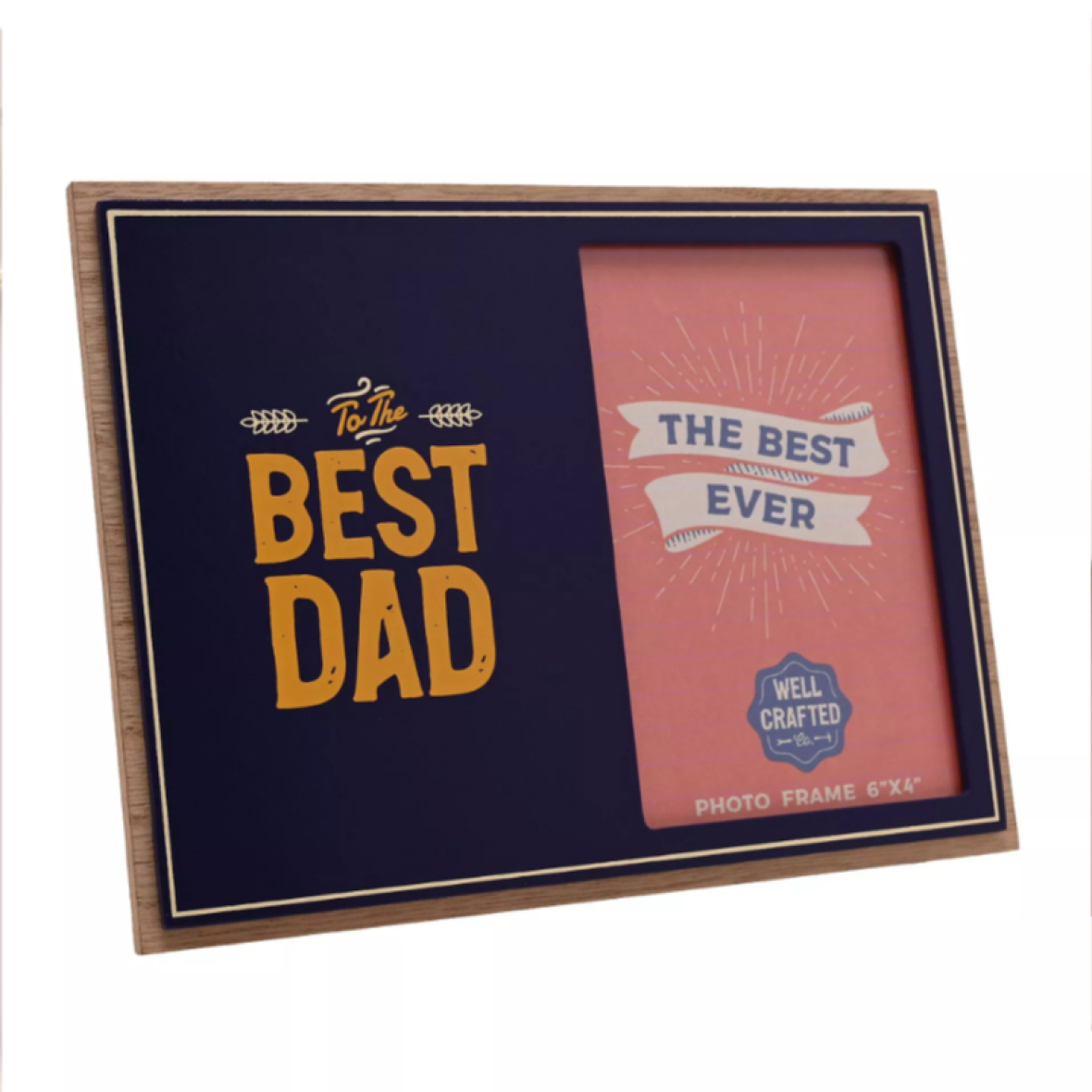 Photo Frame 4 X 6 Best Dad - Tiger Feet Ireland