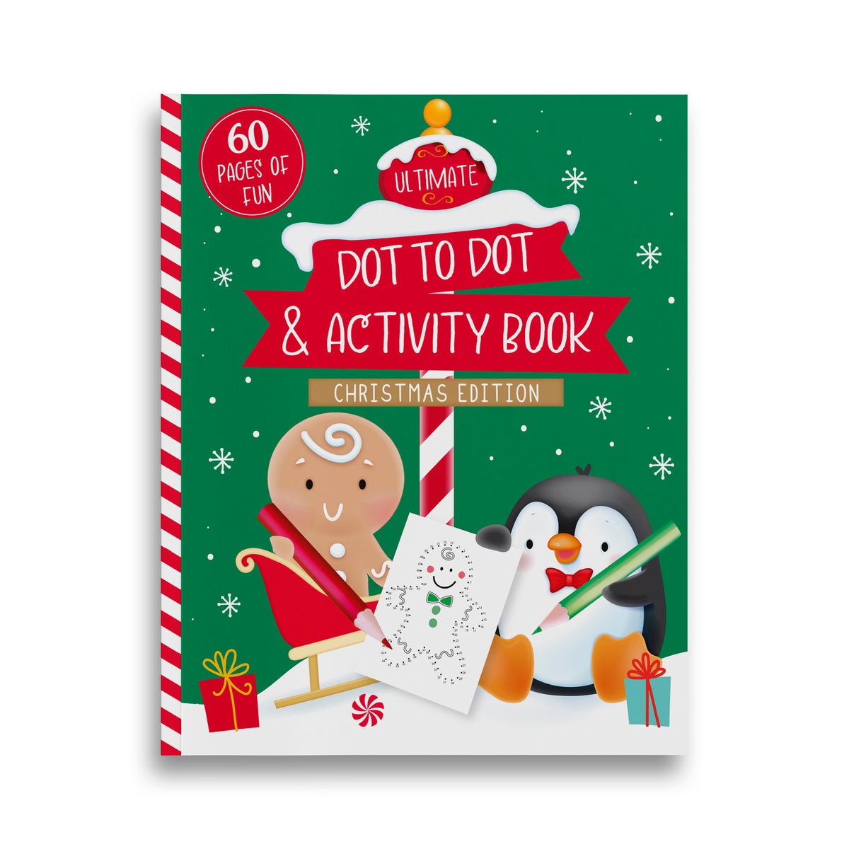Xmas Dot To Do Book 12pk