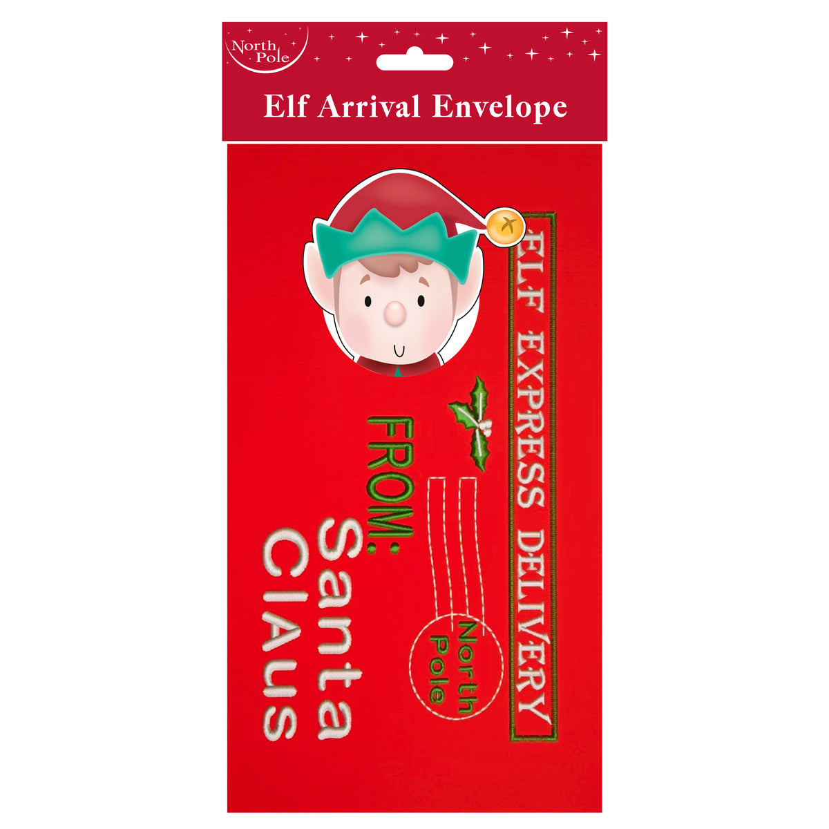 Elf Arrival Plush Envelope 12pk - Tiger Feet Ireland