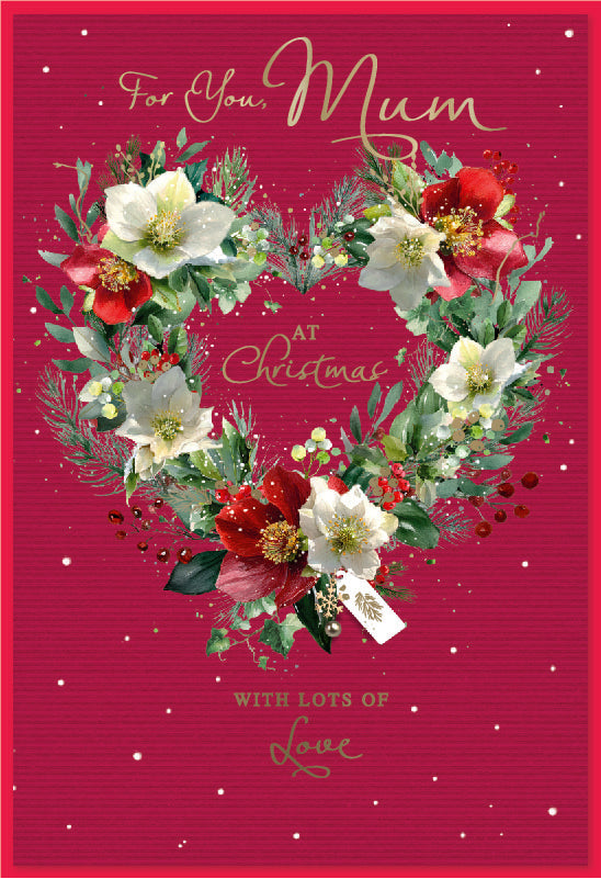 Simon Elvin 6pk Cards C50 Christmas Mum - Tiger Feet Ireland