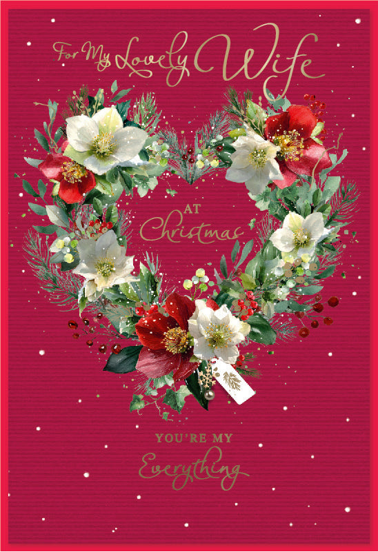 Simon Elvin 6pk Cards C50 Christmas Wife - Tiger Feet Ireland