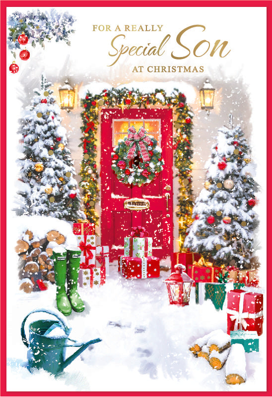 Simon Elvin 6pk Cards C50 Christmas Son - Tiger Feet Ireland