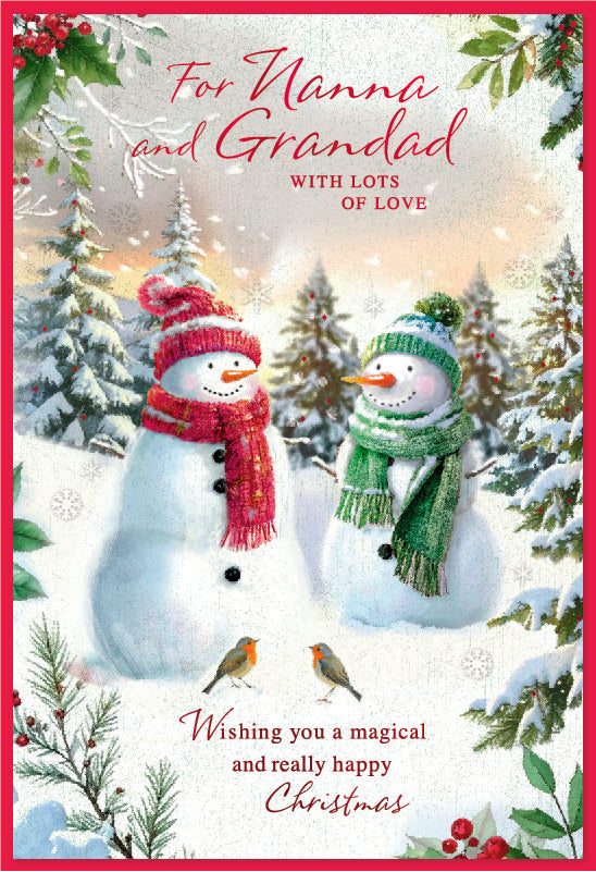 Simon Elvin 6pk C50 Christmas Nanna & Grandad - Tiger Feet Ireland