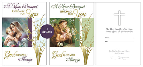 6pk Cards C25 Mass Bouquet Especially For You - Tiger Feet Ireland