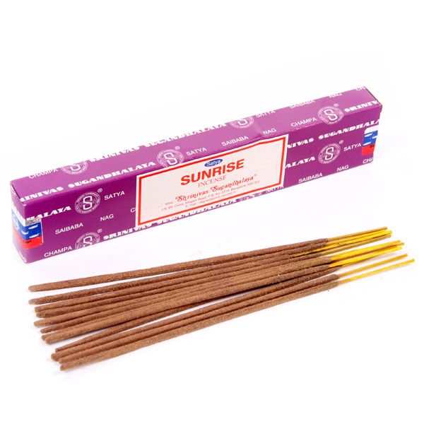 12pk Satya Incense Sticks Sunrise - Tiger Feet Ireland