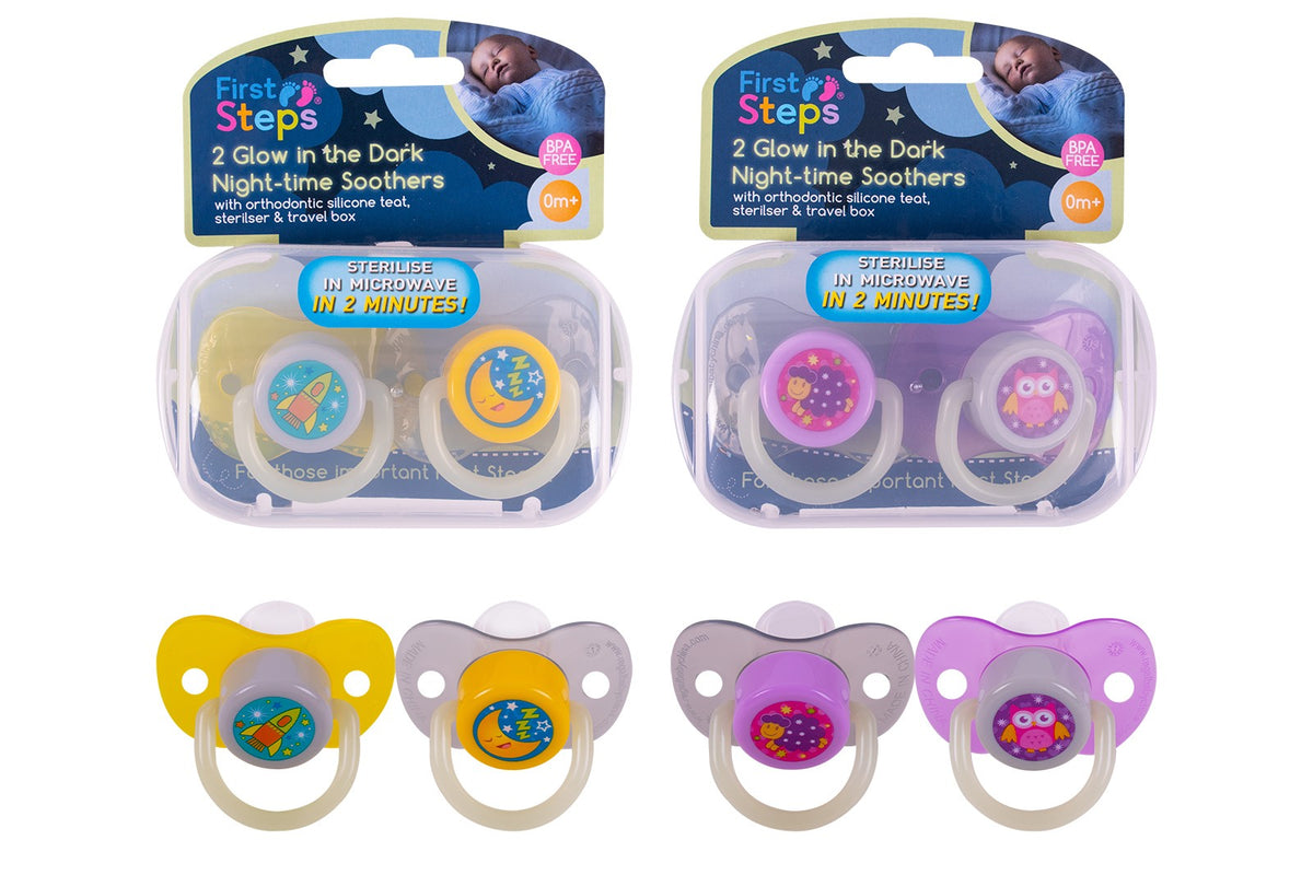 2pk Night Time Soother & Steriliser - Tiger Feet Ireland