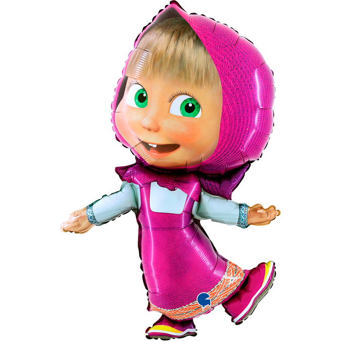Foil Balloon Supershape 41" Masha & Bear - Tiger Feet Ireland