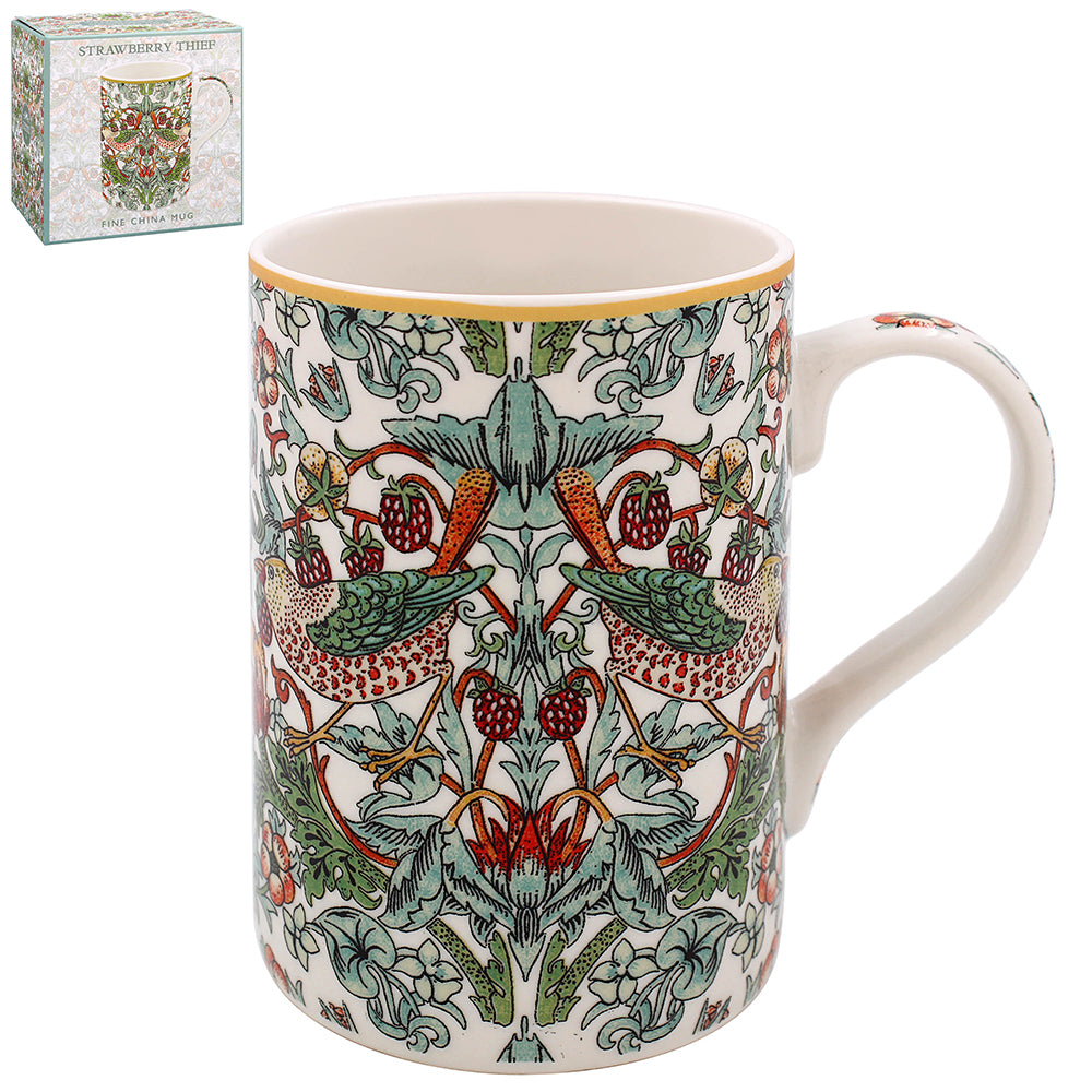 Strawberry Thief Mug - Tiger Feet Ireland
