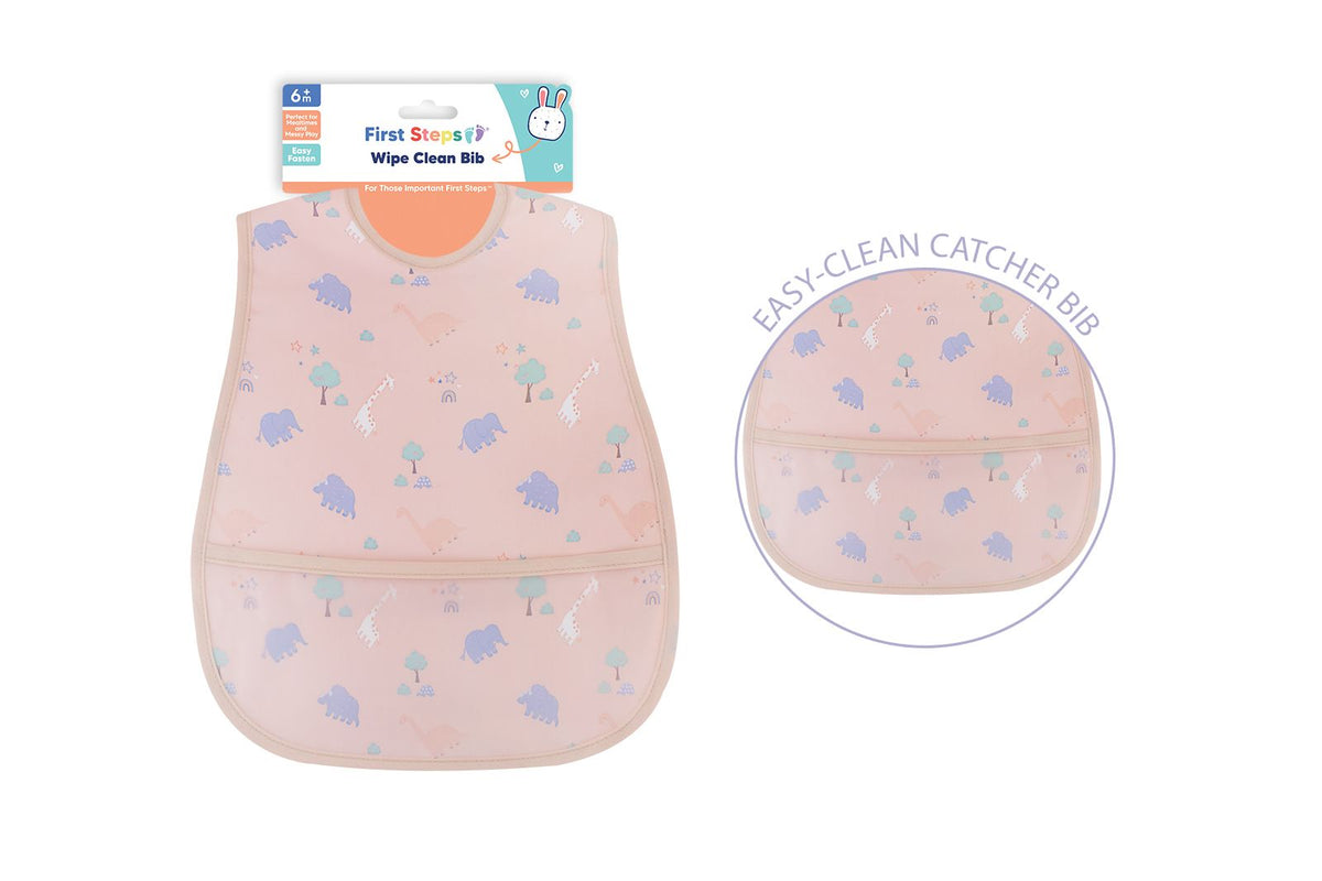 Peva Bib With Pocket 28X45Cm - Tiger Feet Ireland