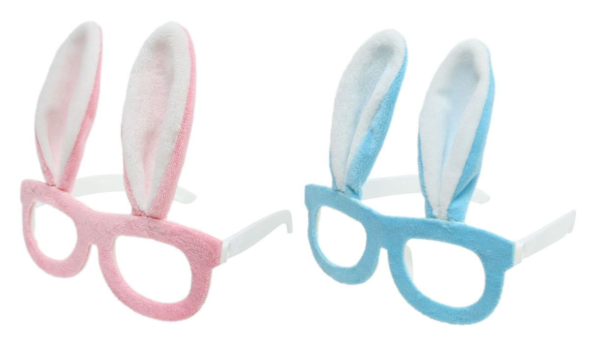 Easter Plush Toy Ears Glasses Asst - Tiger Feet Ireland