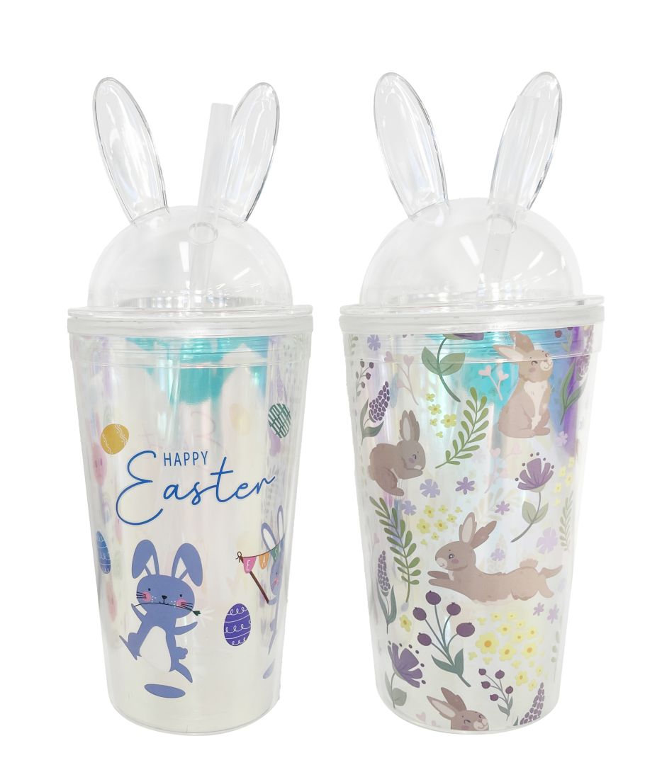 Easter Bunny Tumbler 500Ml Asst - Tiger Feet Ireland