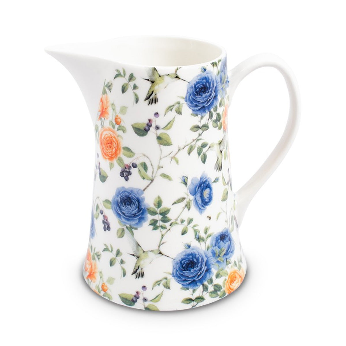 Pint Jug Blue Rosa - Tiger Feet Ireland