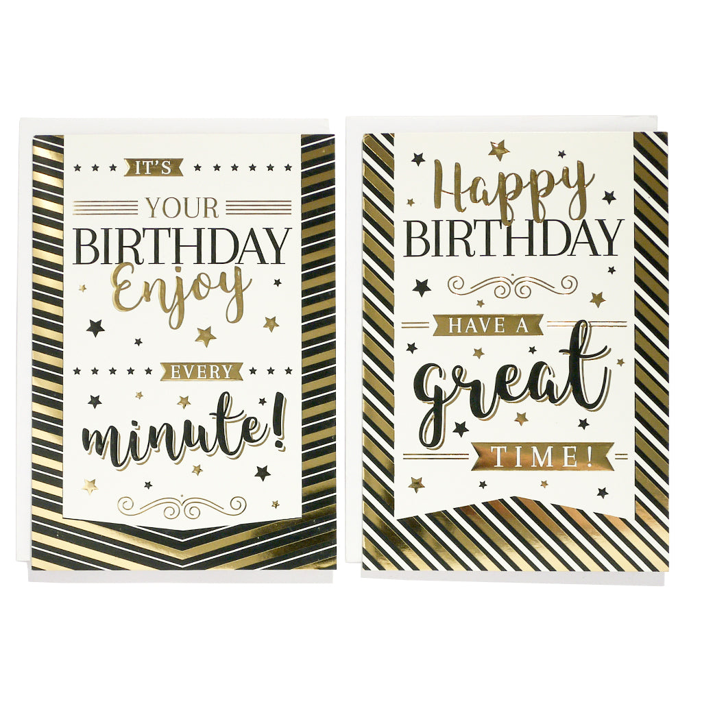 Poppyhill 12 Pack Cards C50 Birthday Open