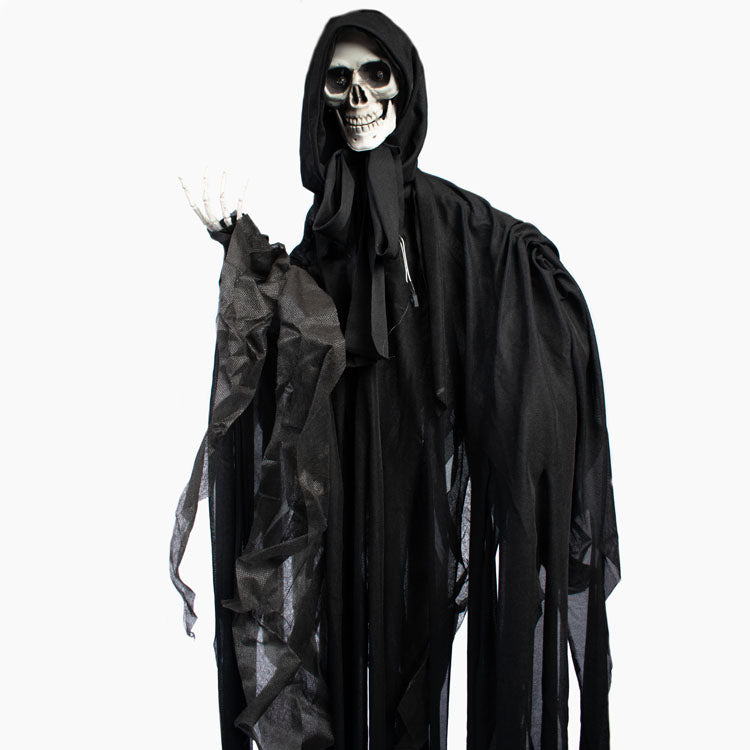 Halloween Black Reaper Decoration 36in - Tiger Feet Ireland