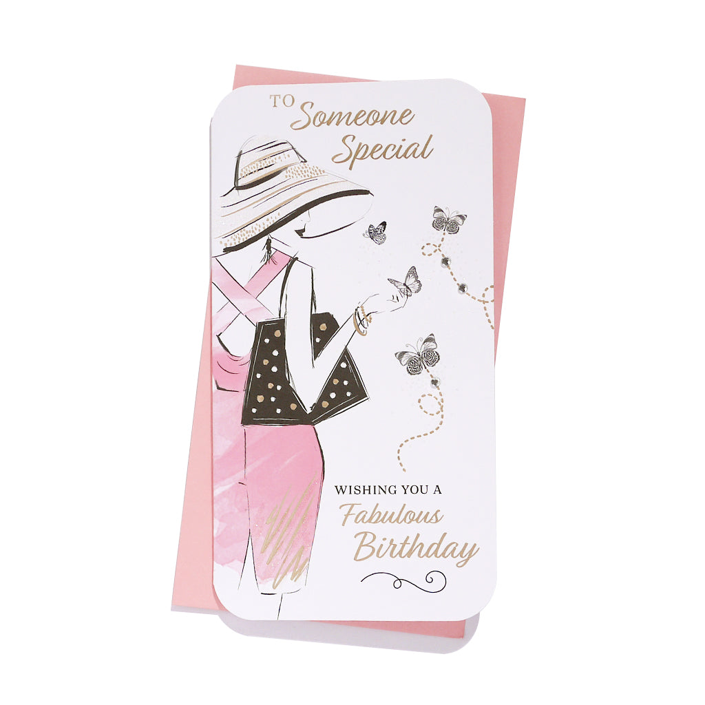 6pk Cards C55 Birthday Someone Special - Tiger Feet Ireland