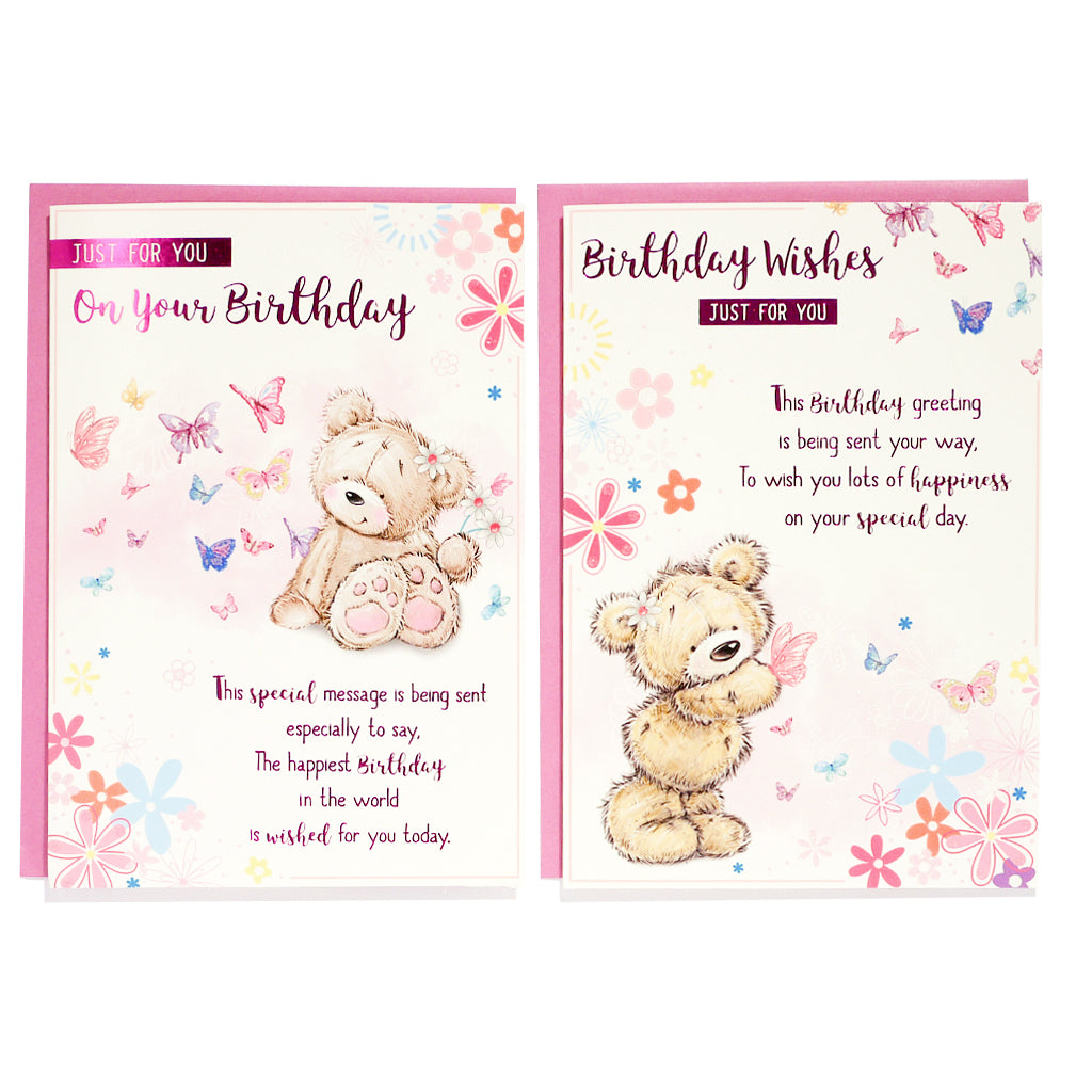 12pk Cards C50 Birthday Open - Tiger Feet Ireland