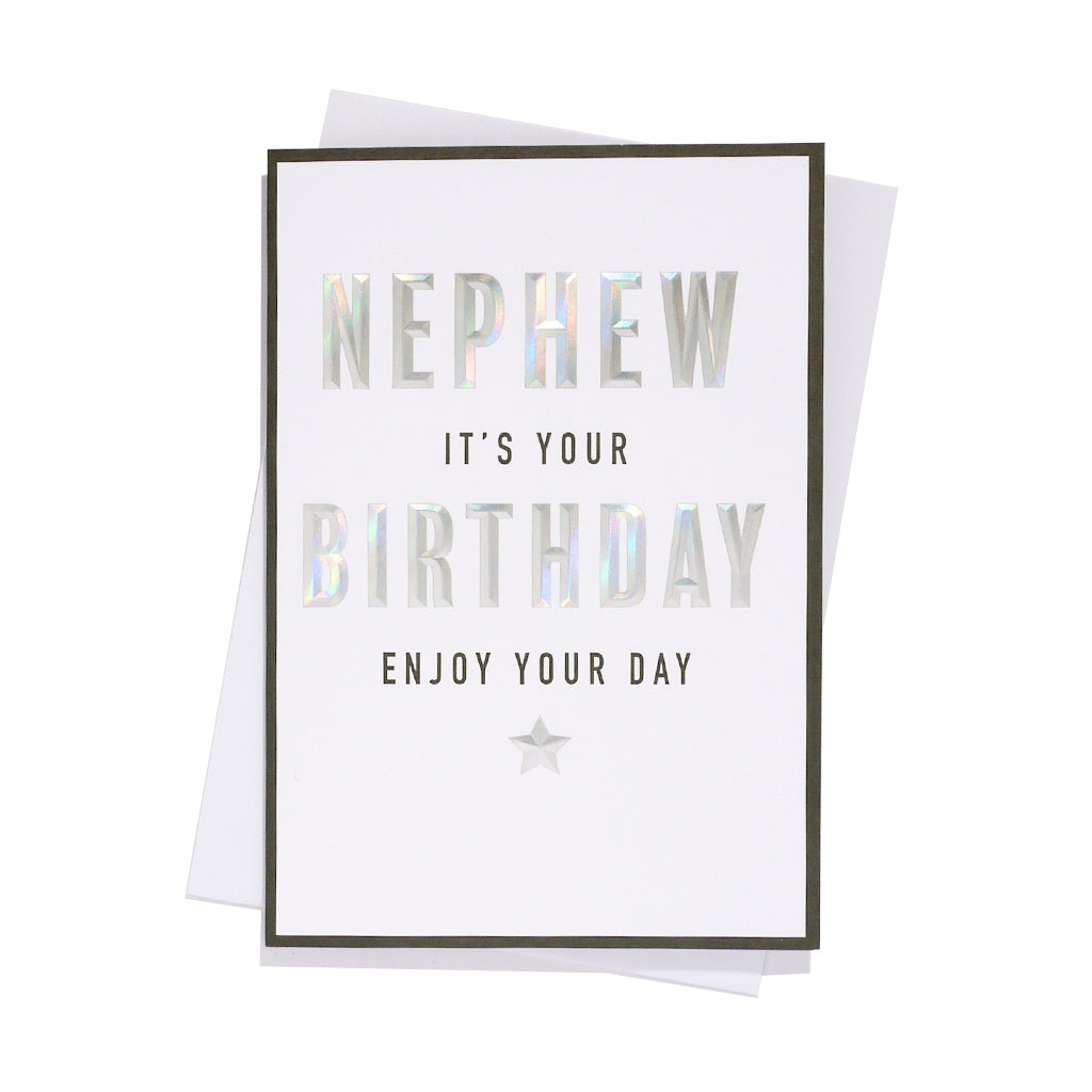 6pk Cards C50 Birthday Nephew - Tiger Feet Ireland