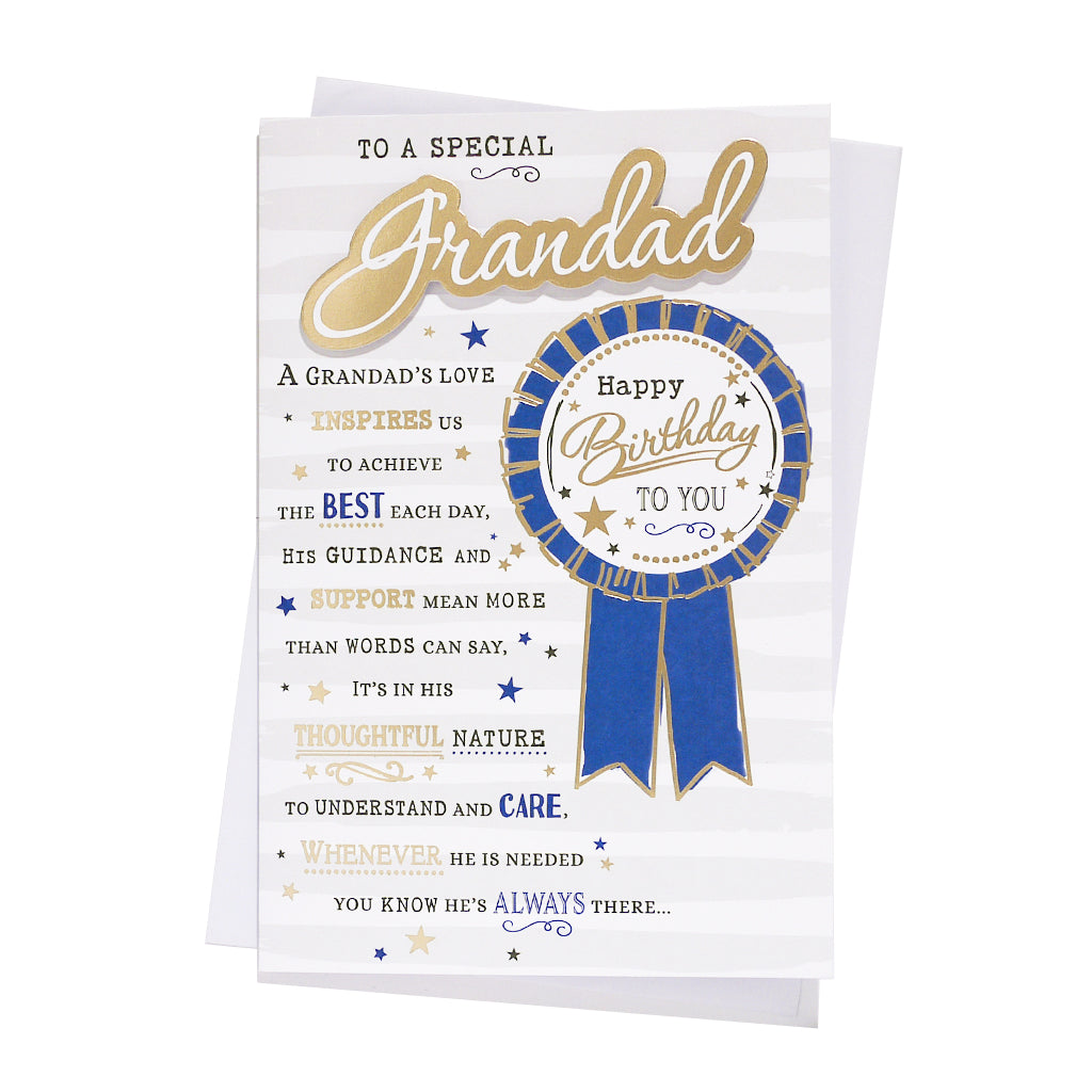 6pk Cards C75 Birthday Grandad - Tiger Feet Ireland