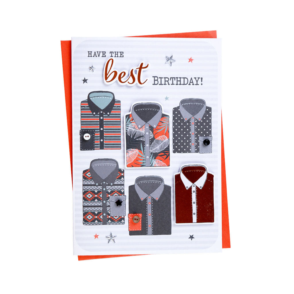 6pk Cards C50 Birthday Open - Tiger Feet Ireland