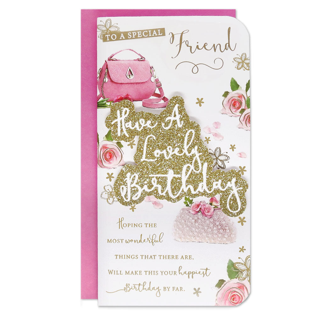 6pk Cards C55 Birthday Friend - Tiger Feet Ireland