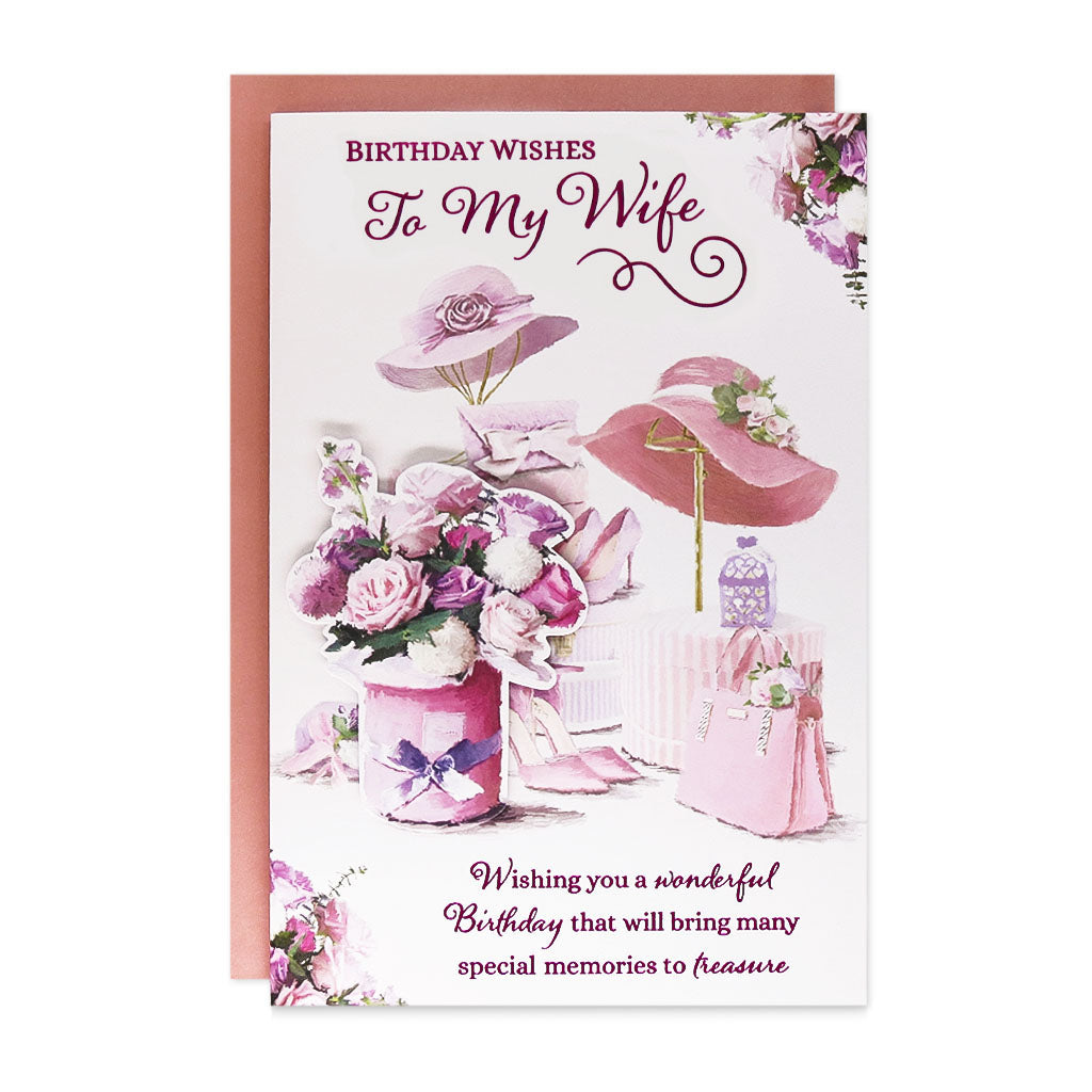6pk Cards C75 Birthday Wife - Tiger Feet Ireland