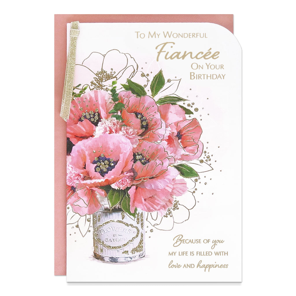 6pk Cards C75 Birthday Fiancée - Tiger Feet Ireland