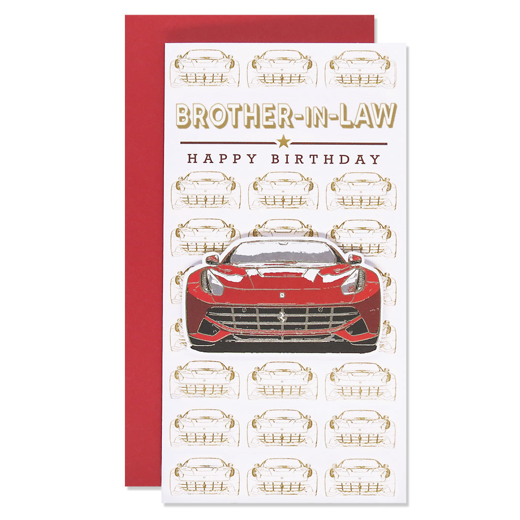 6pk Cards C55 Birthday Brother-In-Law - Tiger Feet Ireland