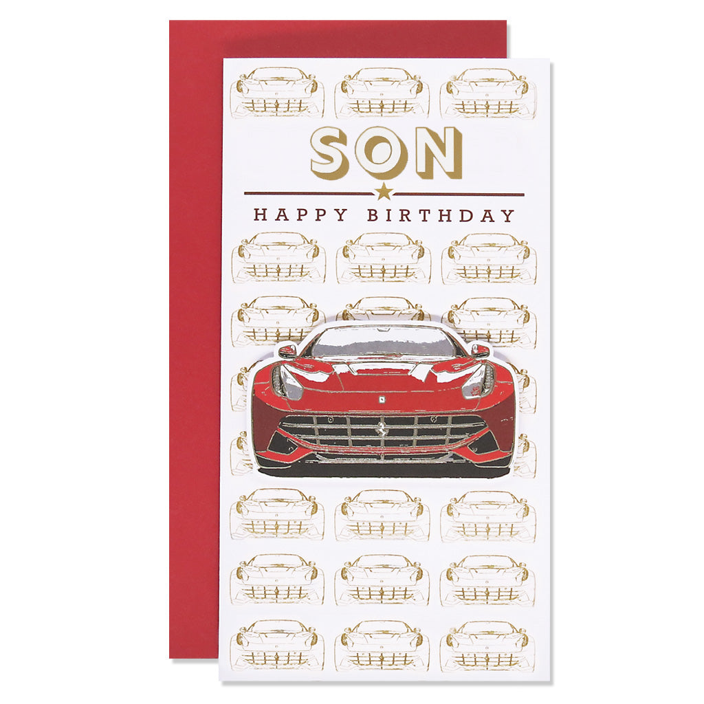 6pk Cards C55 Birthday Son - Tiger Feet Ireland