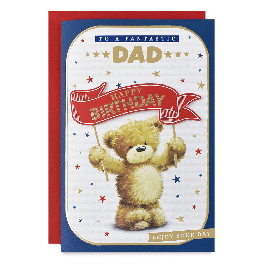 6pk Cards C75 Birthday Dad - Tiger Feet Ireland