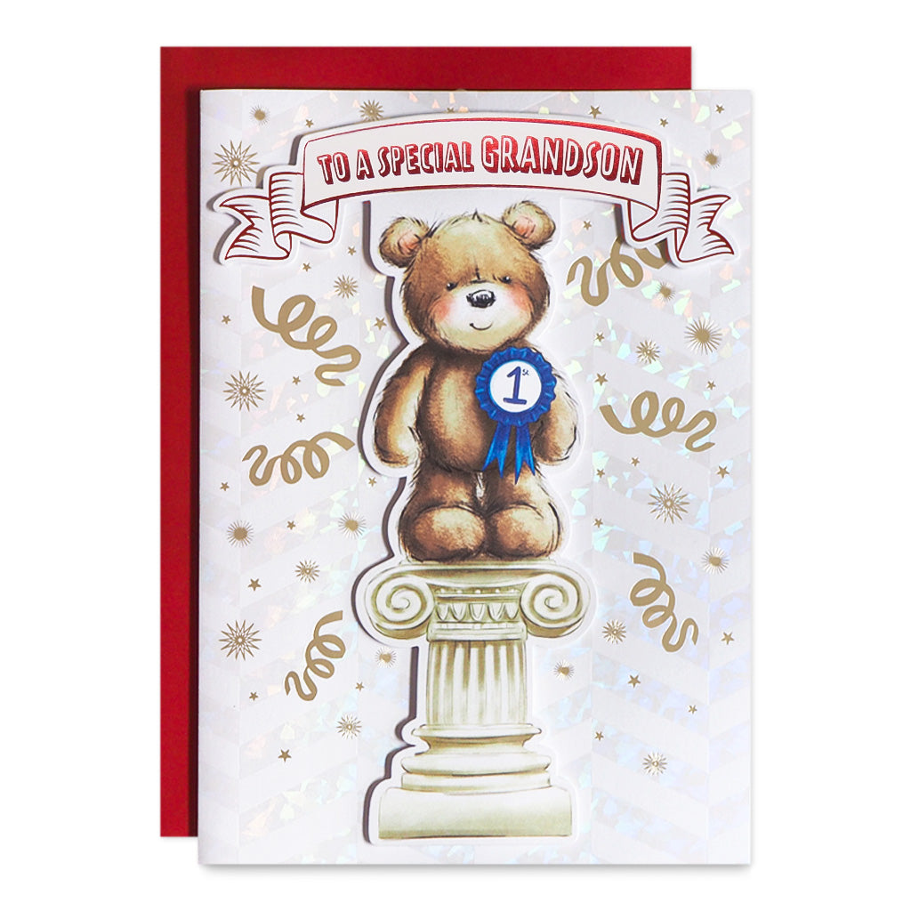 6pk Cards C90 Birthday Grandson - Tiger Feet Ireland