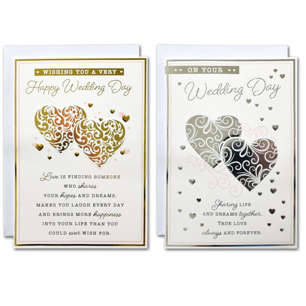 12pk Cards C50 Son & Daughter-In-Law Anniversary - Tiger Feet Ireland