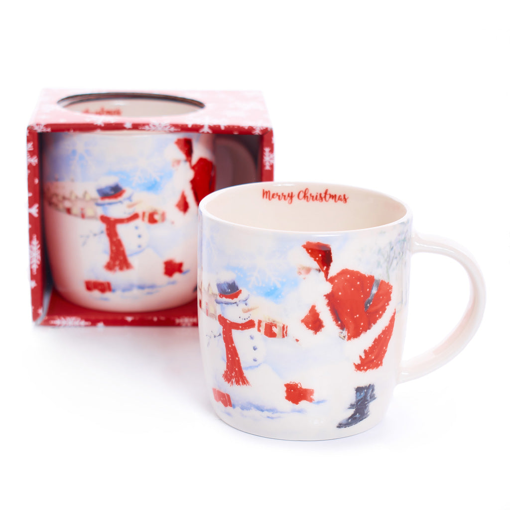 Mug Santa and Snowman - Tiger Feet Ireland
