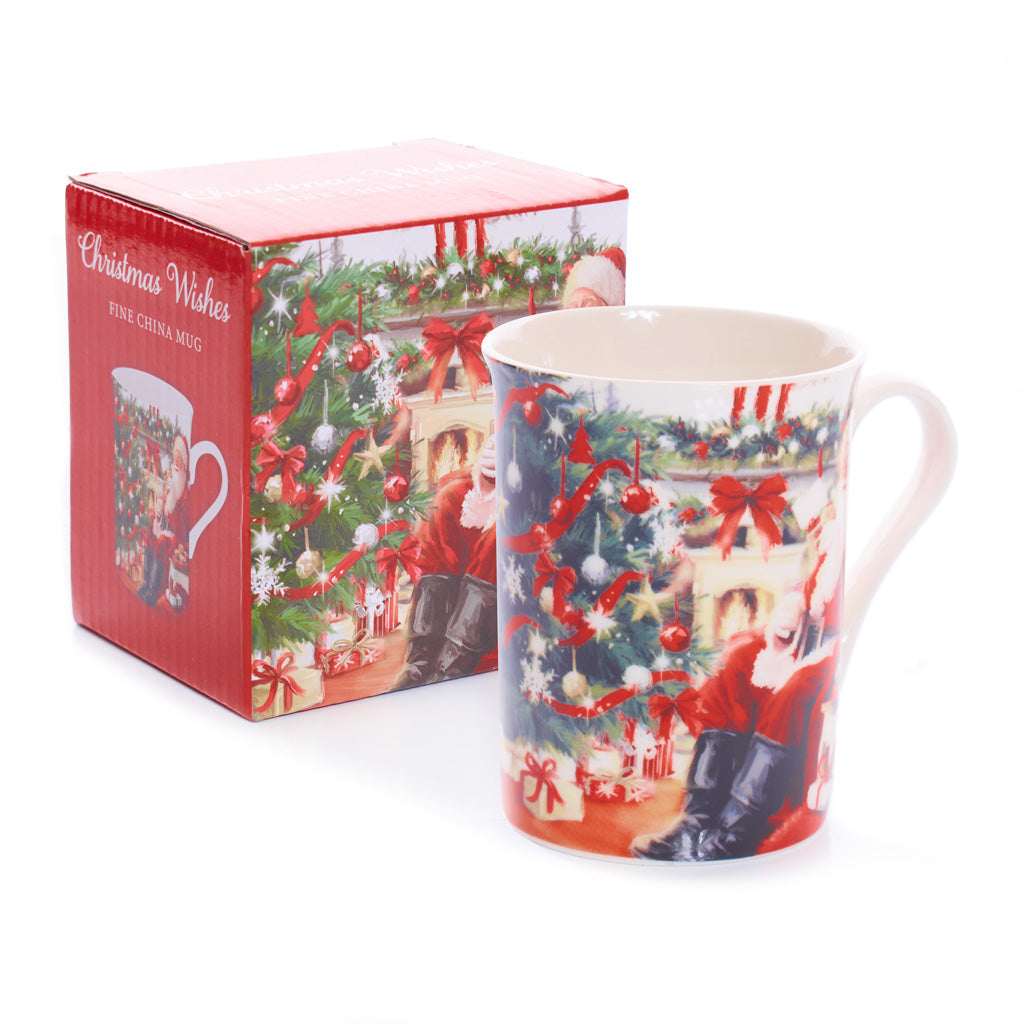 Mug Santa and Snowman - Tiger Feet Ireland