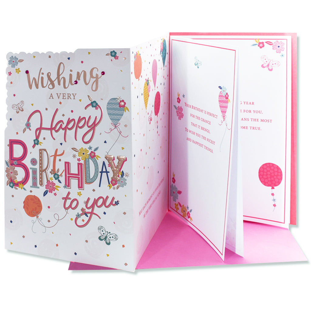 6pk Cards C75 Birthday Open - Tiger Feet Ireland
