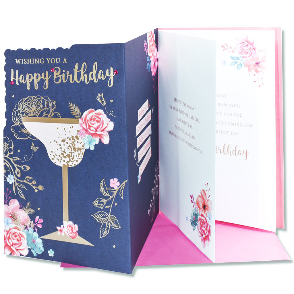 6pk Cards C75 Birthday Open - Tiger Feet Ireland