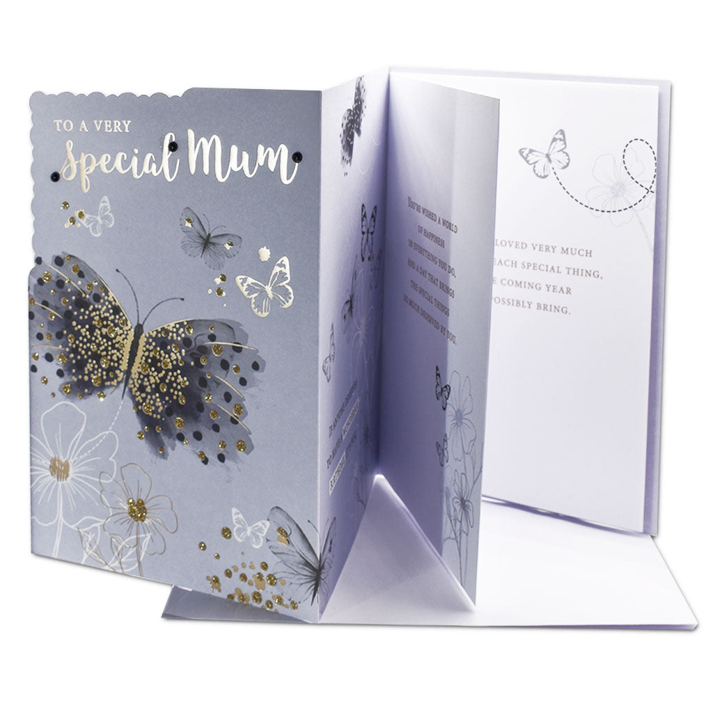 6pk Cards C90 Birthday Mum - Tiger Feet Ireland