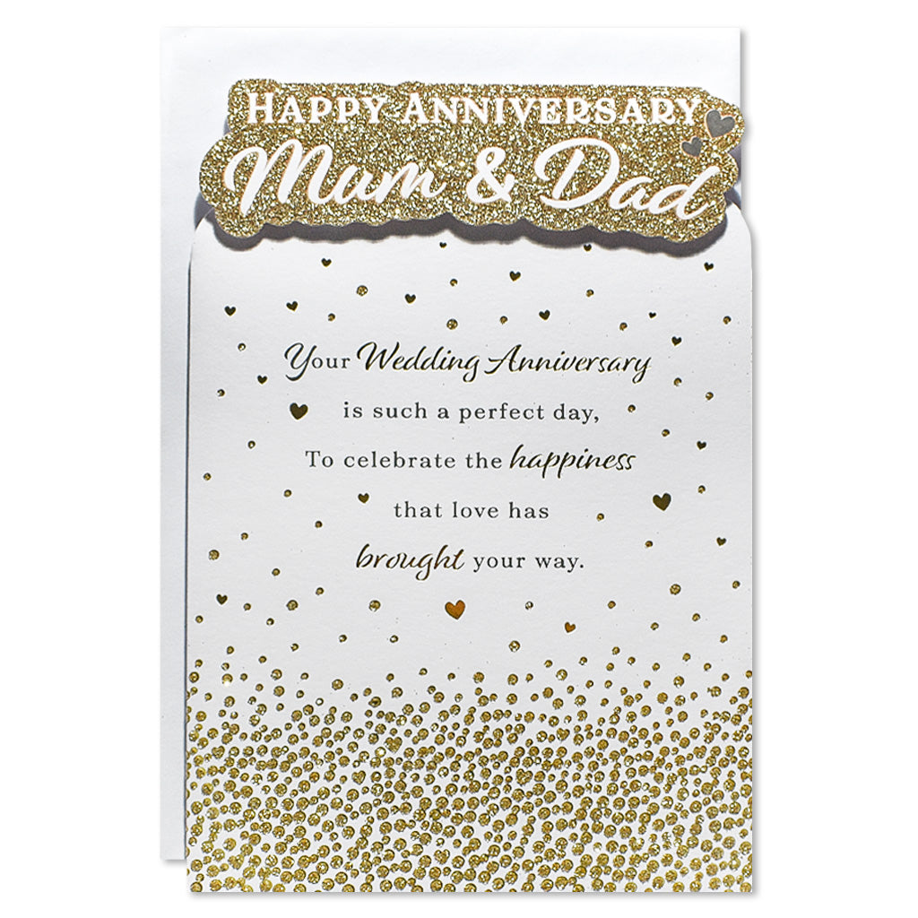 6pk Cards C75 Mum & Dad Anniversary - Tiger Feet Ireland