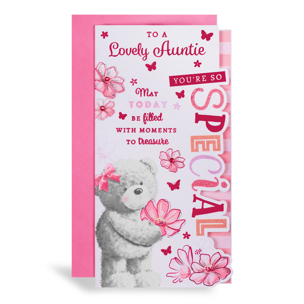 6pk Cards C55 Birthday Auntie - Tiger Feet Ireland