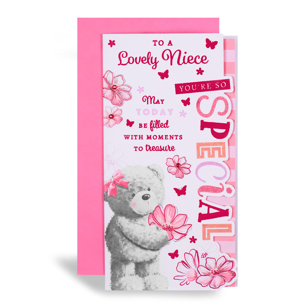 6pk Cards C55 Birthday Niece - Tiger Feet Ireland