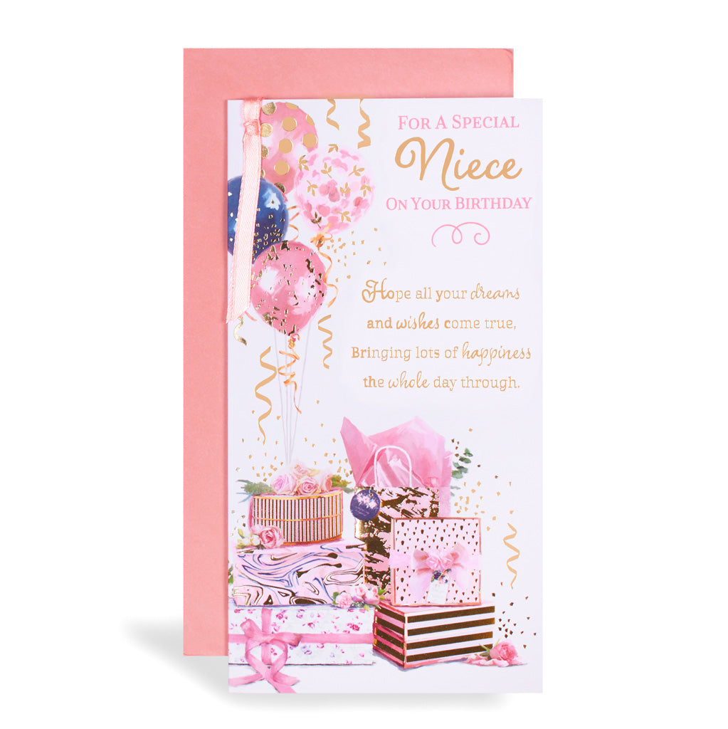 6pk Cards C55 Birthday Niece - Tiger Feet Ireland