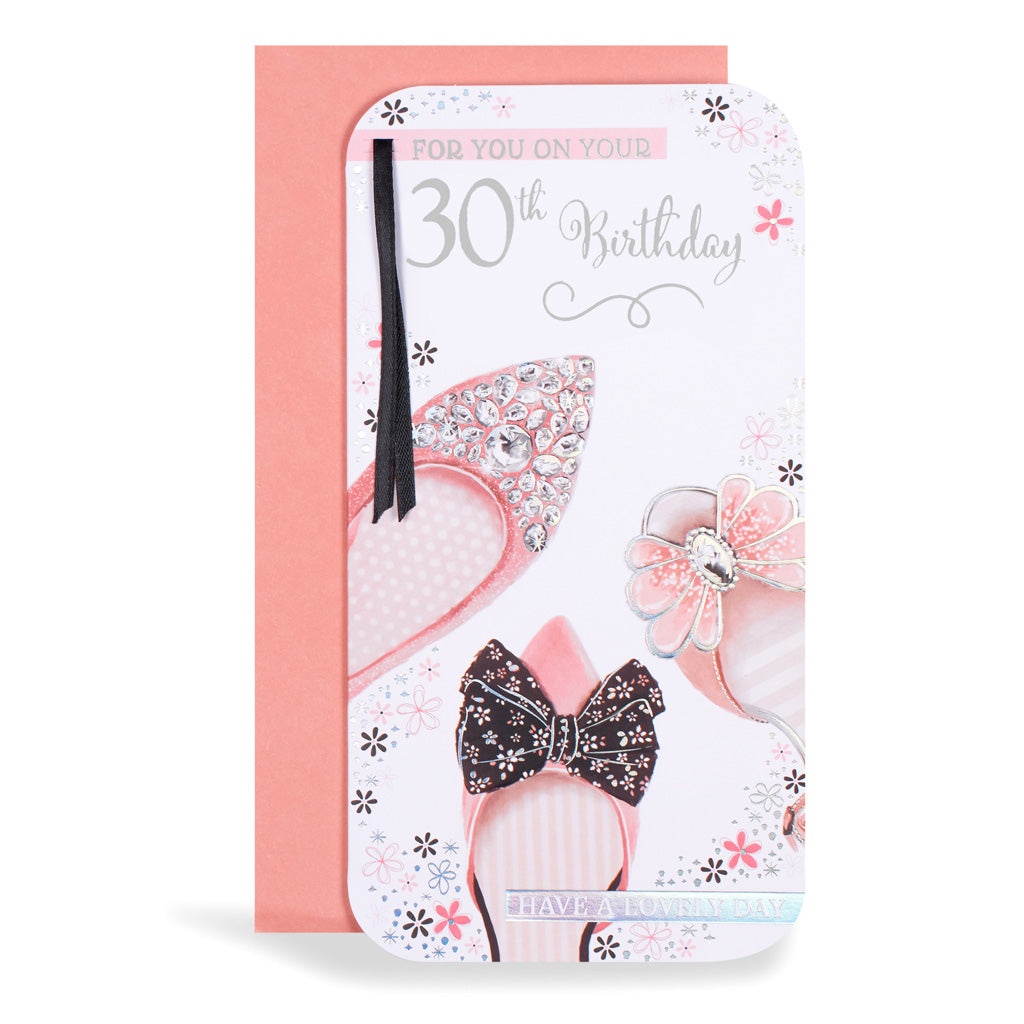 6pk Cards C55 Birthday Age 30 - Tiger Feet Ireland