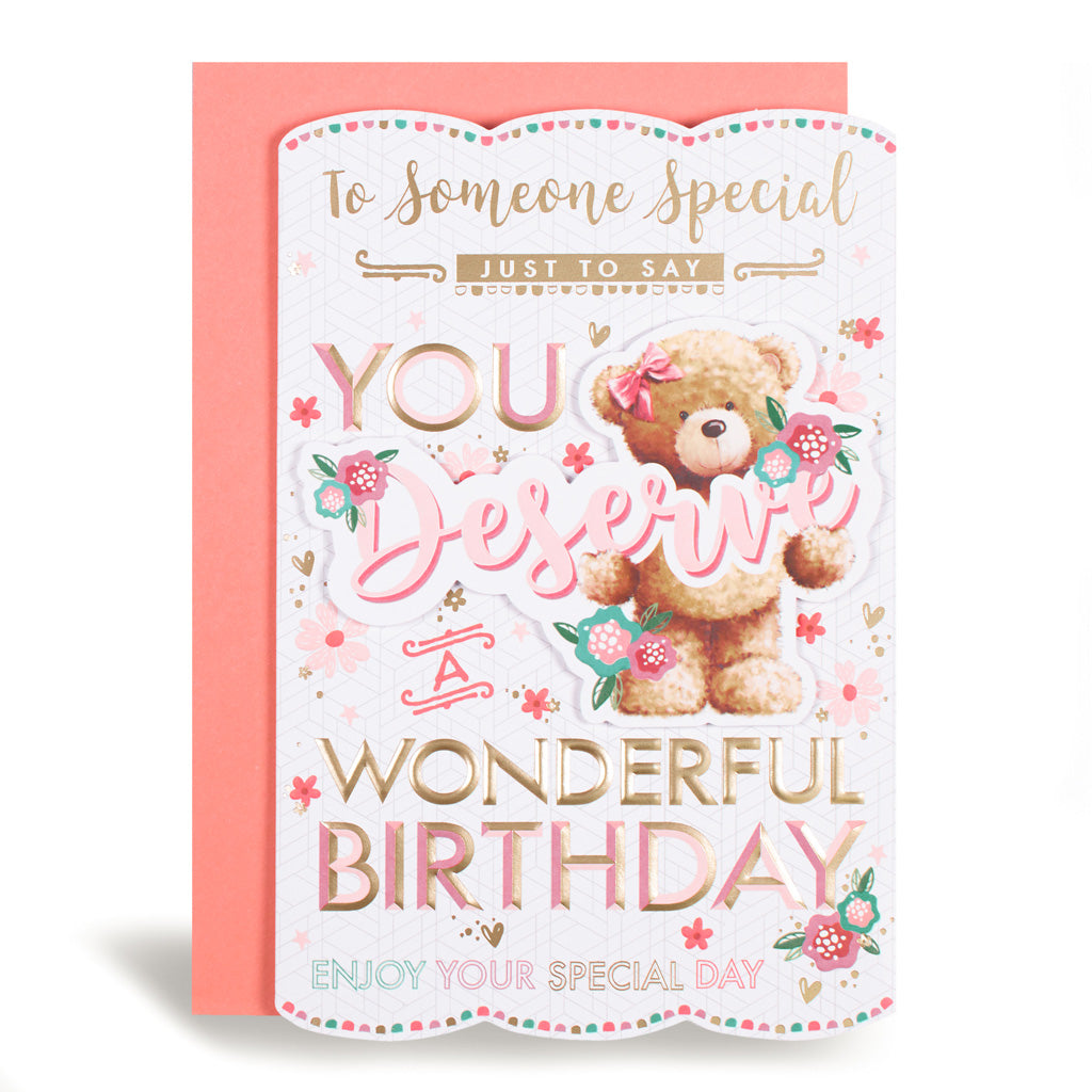 6pk Cards C75 Birthday Someone Special - Tiger Feet Ireland
