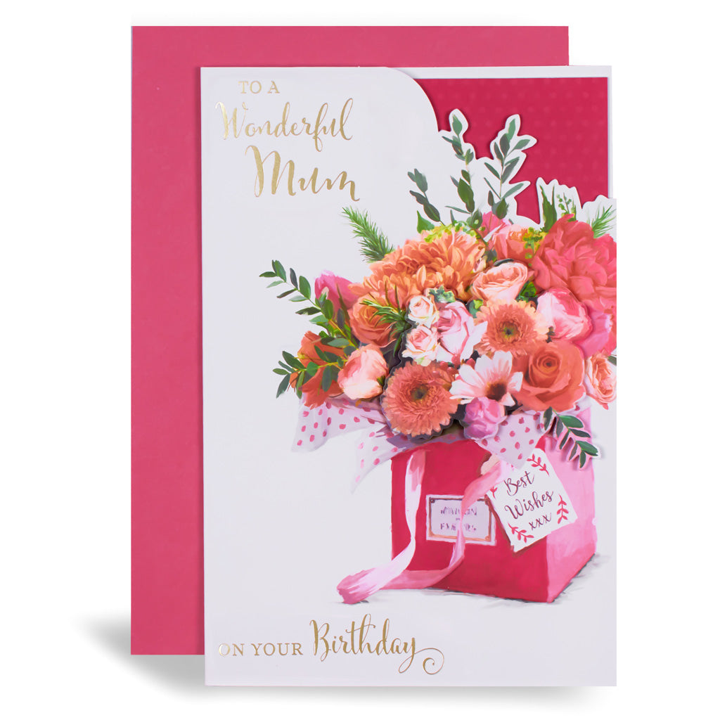 6pk Cards C75 Birthday Mum - Tiger Feet Ireland