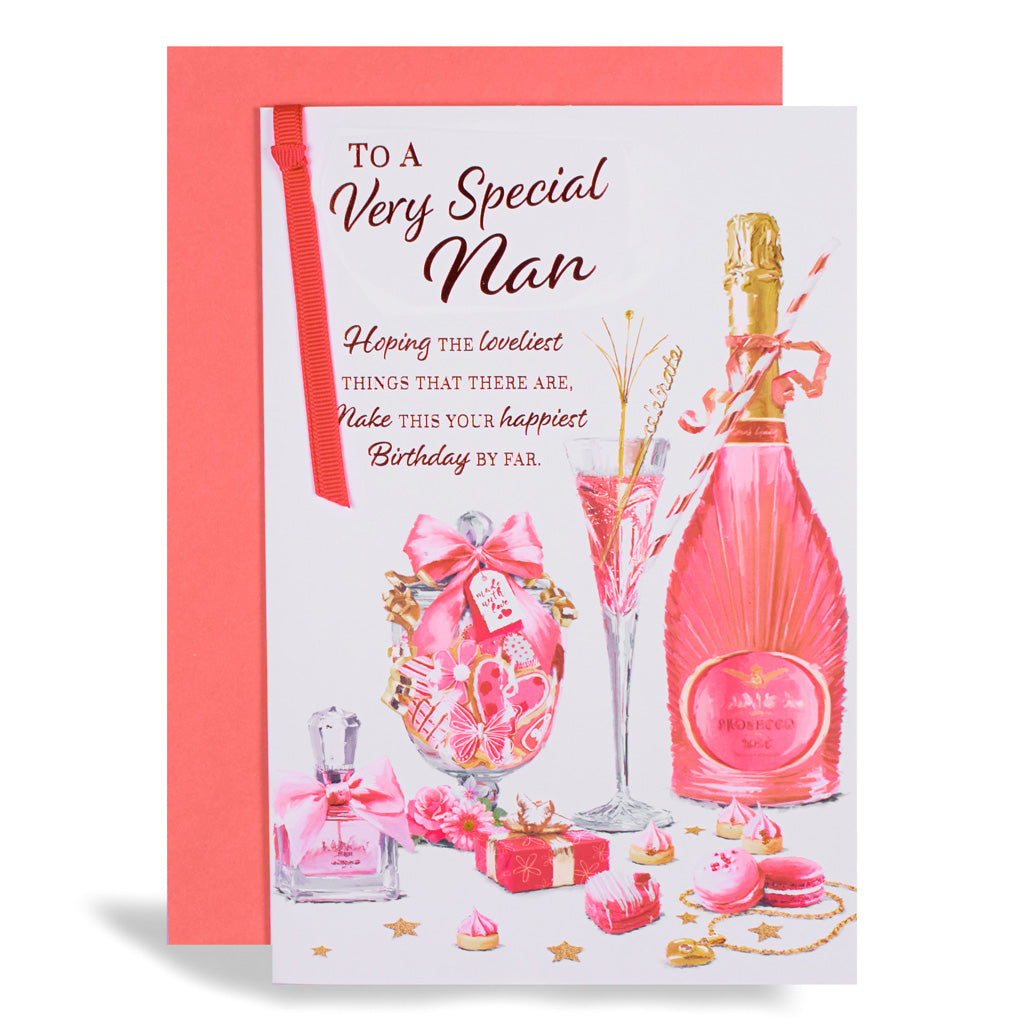 6pk Cards C75 Birthday Nan - Tiger Feet Ireland