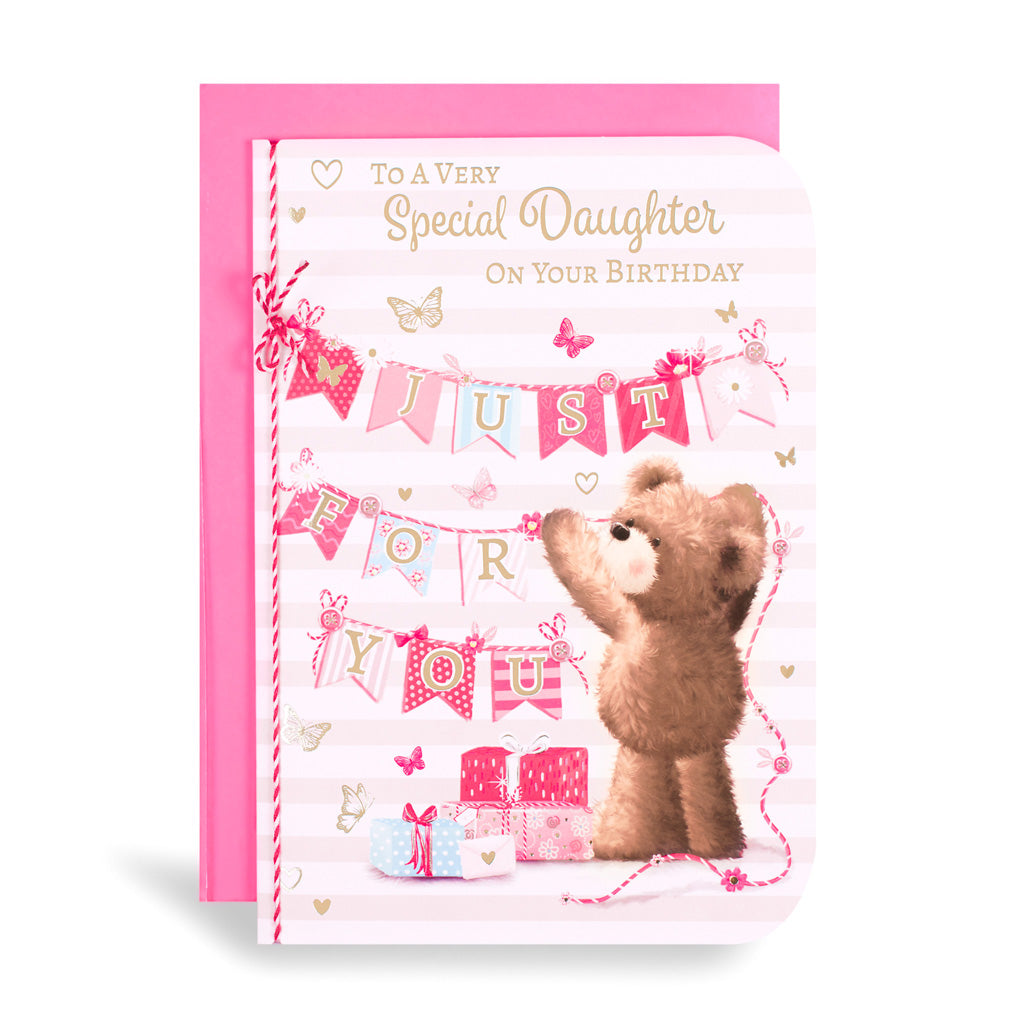 6pk Cards C90 Birthday Daughter - Tiger Feet Ireland