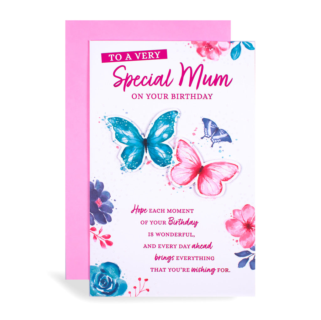 6pk Cards C375 Birthday Mum - Tiger Feet Ireland